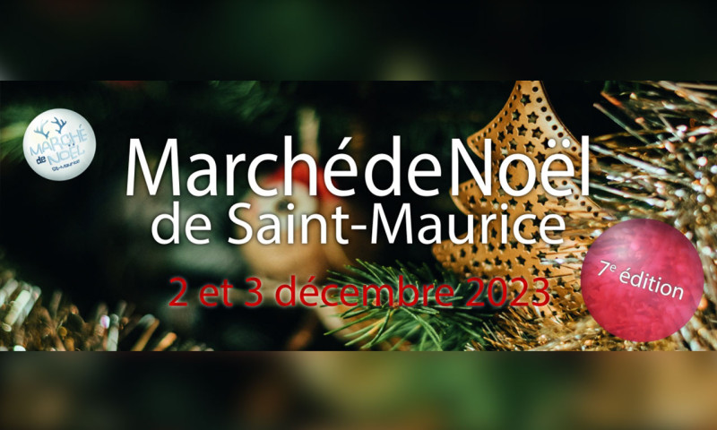 Marché de Noël 2023 à Saint-Maurice