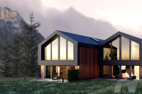 Les Giettes / Monthey - Chalet contigu 03 (Promotion "En la ...