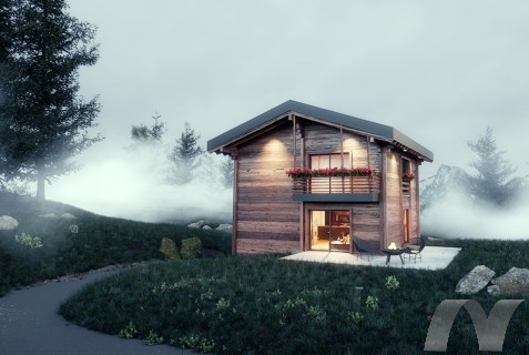 Les Giettes / Monthey - Chalet 01 (Promotion "En la Beuna")