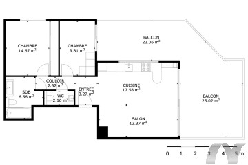 Corin - Appartement 3.5 pièces en attique (à louer) Image 2